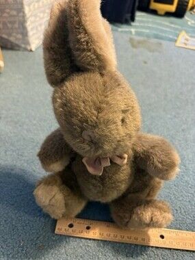 Vintage Russ Brambles Bunny Rabbit Plush 11" Tall Stuffed Animal Item #259